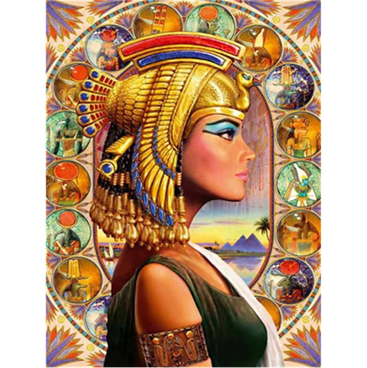 Sparkly Selections Cleopatra 50cm x 60cm Diamond Painting Kit, Round Diamonds